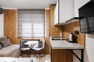 Квартира CityApartments Akademmistechko Kyiv. Студио 4-местный  3