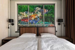 Хостел MISTO capsule hotel. Эконом двухместный  5