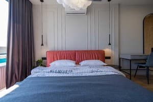 Квартира Slavutich Ecoloft studios. Апартаменты двухместный flamingo 2