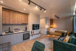 Квартира Slavutich Ecoloft studios. Апартаменты двухместный green 8